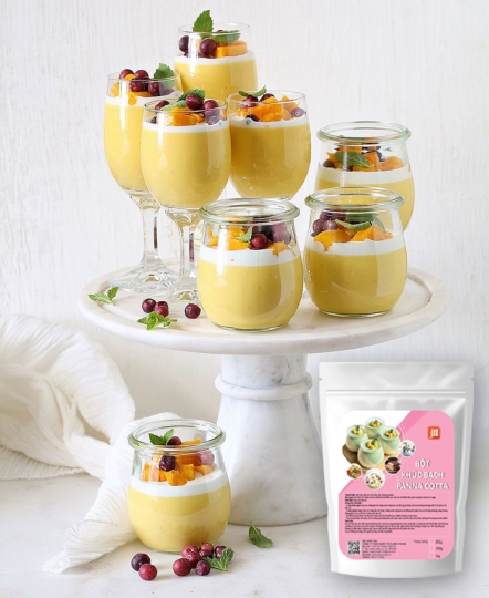 Bột Panna Cotta - Bột Khúc Bạch