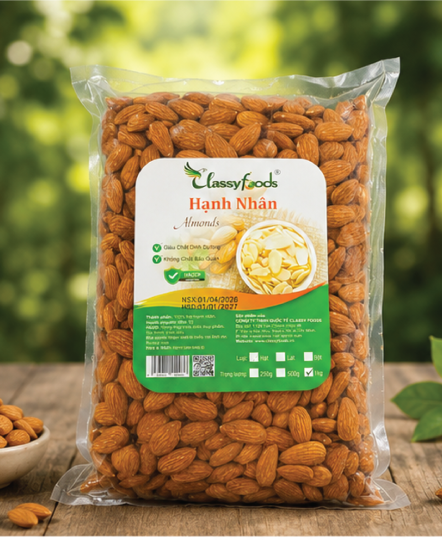 Hạnh Nhân Hạt Tươi