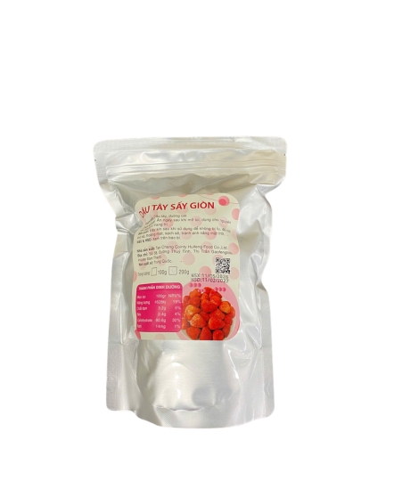 Dâu Tây Sấy Giòn 120gr