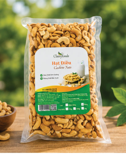 Hạt Điều Bể Rang