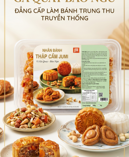 Nhân thập cẩm Gà Quay - Bào Ngư