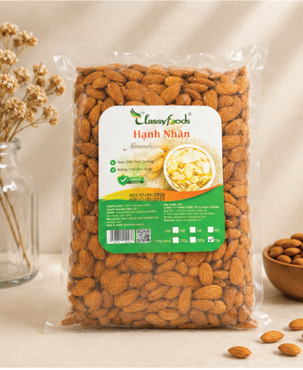 Hạnh Nhân Hạt Tươi