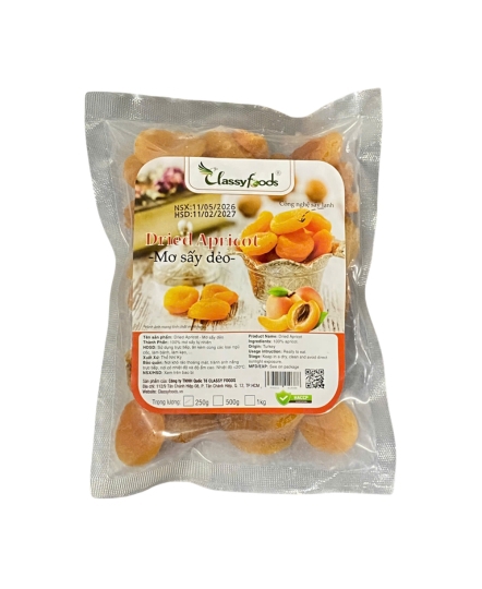 Mơ sấy dẻo Thổ Nhĩ Kỳ