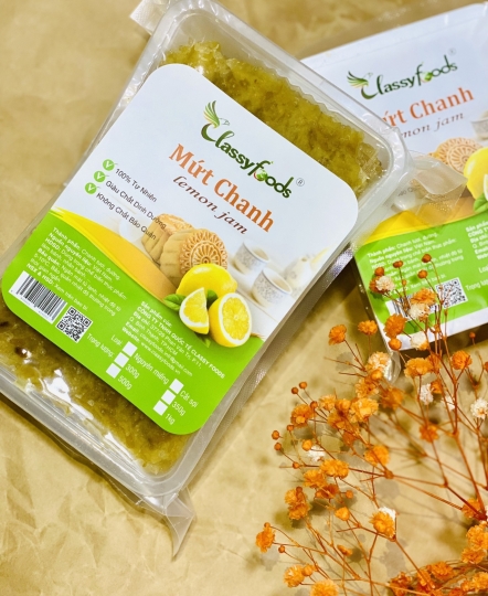 Mứt Chanh Cắt Sợi - 500gr