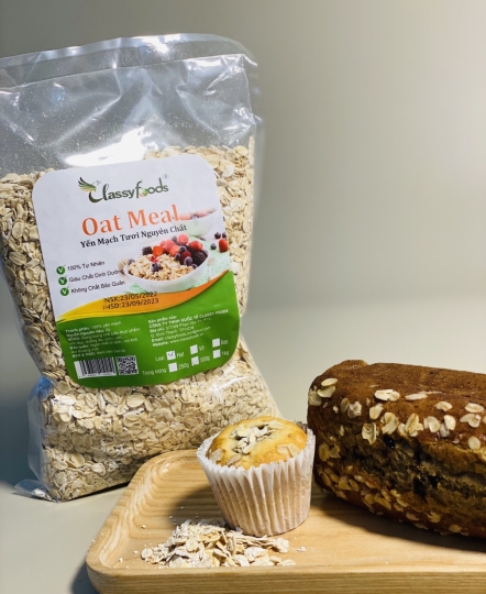 Yến Mạch Cán Dẹt/Hạt 500gr