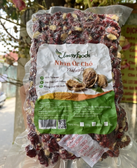 Óc Chó Đỏ - 500gr
