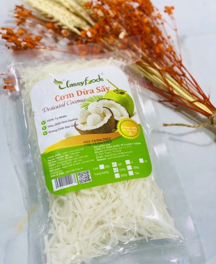 Cơm Dừa Sấy Sợi 500g
