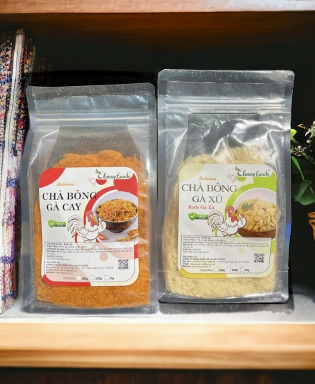 Chà Bông Gà Xù Gòn - 200gr/500gr